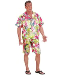 Hawaii Kostyme til Mann - Skjorte og Shorts