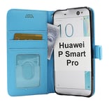 New Standcase Wallet Huawei P Smart Pro (STK-L21) (Ljusblå)