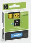 Dymo Labelmanager 280 + Softcase Dymo D1 Tape Sort på Gul 9mm (7m) S0720730 40918 (Kan sendes i brev) 50335063
