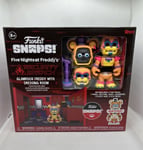 Five Nights At Freddys Snaps Glamrock Freddy with Dressing Room FNAF Snap NEW UK