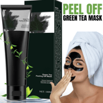 Green Tea Mask Peel Off Anti-Ageing Cleansing Blackhead Remover Oil Acne 2 Pcs
