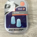 6 X Dunlop Travel Ear Plugs Foam 3 Pairs Blue B533-36