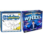 Asmodee USAopoly | Telestrations | Hilarious Party Game | Ages 12+ | 4-8 Players | 30 Minutes Playing Time & Rascals Michael McIntyre's The Wheel Board Game,Multicolor,Large