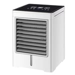 Personal Air Conditioner Cooler Portable 3 Speed Touch Screen Small Desktop Cooling Fan Mini Air Conditioner Cooler-Black
