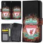 iPhone 12 Mini - Plånboksfodral/Skal Liverpool
