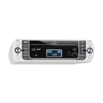 KR-400-CD Radio de cuisine tuner DAB+/PLL FM Lecteur CD MP3 - Argent