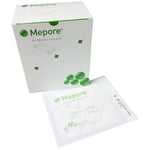 Adhesive Dressing Mepore 3-3/5 X 4 Inch NonWoven Spunlace Polyester Rectangle Wh