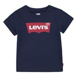 Levi's Kids s/s Batwing Tee Baby Boys, Dress Blues, 3 Months