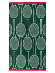 Lacoste Home Ltrainin Beach Towel Grön