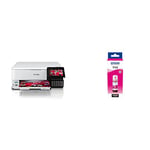 Epson EcoTank ET-8500 Print/Scan/Copy Wi-Fi Photo Ink Tank Printer, With Up To 2 Years Worth Of Ink Included & C13T07B340 Ink Magenta 70 ml Bottle EcoTank 114