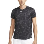 NIKE Court Advantage Top Black Mens (Storlek: XS)