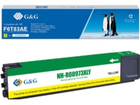 G&amp G G&amp G kompatibelt bläck/färg med F6T83AE, gul, 7000s, NH-R00973XLY, för HP PageWide Pro 452, Pro 477