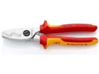 KNIPEX Cable Shears with twin cutting edge - Kabelsax - 20 cm