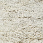 Matta Rya - Handvävd ull, Färg Cream, Storlek 170 x 240 cm