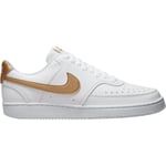 Nike Court Vision Sneakers Dame - Guld - str. 42,5