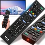 Télécommande pour Sony Bravia Universelle Remplacement pour Téléviseurs 4K OLED Remote Smart TV Rechange Modèle - Noir