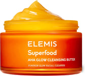 ELEMIS Superfood AHA Facial Cleanser to Brighten & Nourish Skin, Gentle Double C