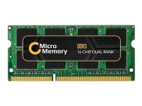 CoreParts - DDR3 - modul - 4 GB - SO DIMM 204-pin - 1333 MHz / PC3-10600 - ikke-bufret - ikke-ECC - for Alienware M11x