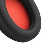 Geekria Replacement Ear Pads for Anker Soundcore Life Q10 Headphones (Black/Red)