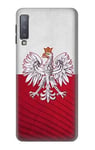 Poland Football Soccer Flag Case Cover For Samsung Galaxy A7 (2018)