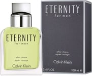 CALVIN KLEIN Eternity after Shave for Men, Woody-Aromatic Fragrance 100 Ml 