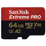 SanDisk Extreme PRO Micro SD SDXC 170MBs 32GB 64GB 128GB 256GB 512GB 1TB