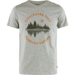 Fjällräven Mens Forest Mirror T-shirt (Grå (GREY/020) Medium)
