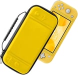 (Jaune) 1 Pièce Étui Nintendo Switch Lite, Étui Rigide Pour La Console Nintendo Switch Lite, Comprend 8 Cartes De Jeu, Joy&con Et D'autres Accessoires.