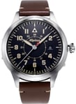 Alpina AL-525BBG4SH6 Startimer Svart/Läder Ø44 mm