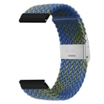 Flettet klokkereim Huawei Watch GT2 (42mm) - blågrønn