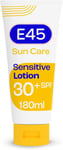 E45 Sun SPF30 Sensitive Cream with Vitamin E - UVA and UVB Protection-...