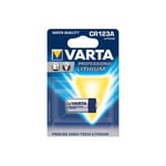 Varta CR123A lithium batteri 1stk