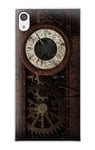 Steampunk Clock Gears Case Cover For Sony Xperia XA1