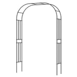 Metall Rose Arch Spaljé för klätterväxter Tendril Arch Stor dekorativ Arch