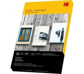 Kodak Photo Paper Gloss 180 GSM 4x6 50 Sheets