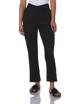 Dickies Womens Flex Slim Fit Work Pants, 8 Regular, Black