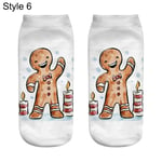 Christmas Socks Winter Warm Santa Claus Style 6