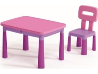 Tupiko Bord og stol, rosa