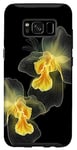 Coque pour Galaxy S8 Vanda Orchidée Jaune Fleur Plante Fleur Jardiniste Jardinage Jardinage
