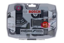 Bosch bladsats för multiverktyg - för trä, metall, aluminum, gips, icke-järnhaltig metall, epoxi, multimaterial - 6 delar