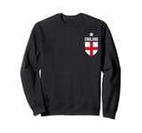 Retro England Flag Shirt for Soccer Football Fan Sweatshirt
