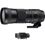 Sigma 150-600mm F5-6.3 DG HSM OS C Lens + TC-1401 1.4x Converter - Nikon F Fit