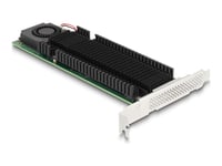 Delock - Kontrollerkort - M.2 Nvme Card - Låg Profil - Raid 0, 1, Jbod - Pcie 3.0 X8