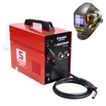 Stamos Germany MIG-/MAG-svets - 250 A 230 V bärbar + Svetshjälm Eagle Eye Advanced Series