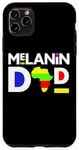 Coque pour iPhone 11 Pro Max Melanin Dad Black Juneteenth Africa Daddy Men Dada