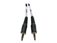 Eaton Tripp Lite Series 3.5 mm 4-Position to 3.5 mm 3-Position Audio Headset Splitter Adapter Cable (F/2xM), 6 in. (15.2 cm) - Hörlursdelare - mini-phone stereo 3.5 mm hane till 4-poligt minijack hona - 15 cm - svart