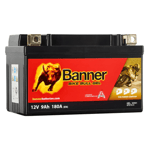 Banner Mc Batteri GEL GTZ10-4 12V 9Ah