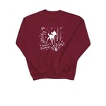 Disney Bambi - Sweatshirt med julhälsning för herrar