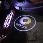 ZHANGDAN Car Door LED Logo Lighting Projector Welcome Lights, Car Door Laser Projector Lamp Decoration Modification Styling Accessories for Smart 450 451 453 Fortwo Forfour