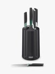 Joseph Joseph Editions Elevate Filled Knife Block Carousel, 5 Piece, Sage